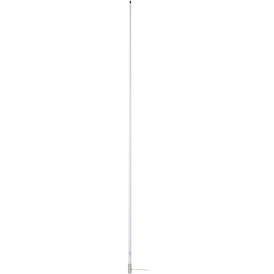Scout 8 White VHF Antenna 6dB Stainless Steel Ferrule w5M RG58 Coax Includes PL259 KS42 PF AN NVHF00007T