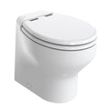 Thetford Silence Plus 2G wWood Polyester Soft Close Seat  Standard Solenoid  High White  24V TS2G024NWD00C00
