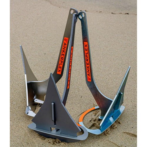 Ankerplex Aluminum Anchor 45kg fBoats to 33 AP11AL