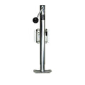 Powerwinch Saltwater Series Jack  2500lb WeldOn Flat Plate Zinc 500 HR Salt Spray 21600J2500WFZR