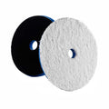 Lake Country HDO Heavy Cutting Microfiber Pad 612  Blue Foam wWhite Microfiber HDO650FLC