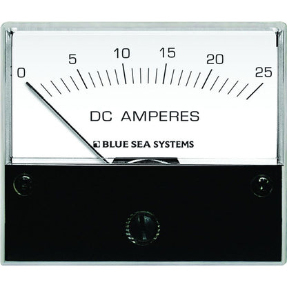 Blue Sea 8005 DC Analog Ammeter  234 Face 025 Amperes DC 8005
