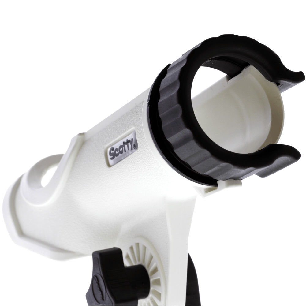 Scotty Powerlock Rod Holder White w241 SideDeck Mount 230WH