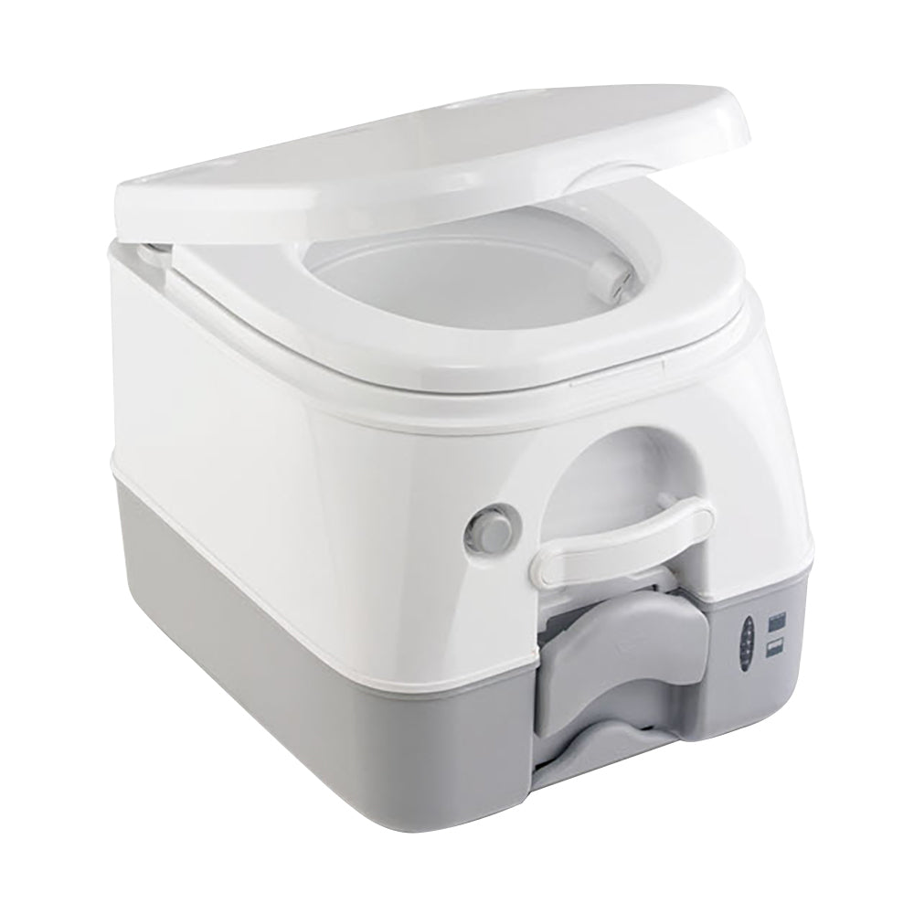 Dometic 974 MSD Portable Toilet wMounting Brackets  26 Gallon  Grey 301197406