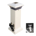 Dock Edge Cleatlite Solar Dock Light wSS Mooring Cleat 12 96250F