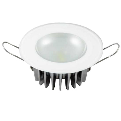 Lumitec Mirage  Flush Mount Down Light  Glass FinishNo Bezel  Warm White Dimming 113199