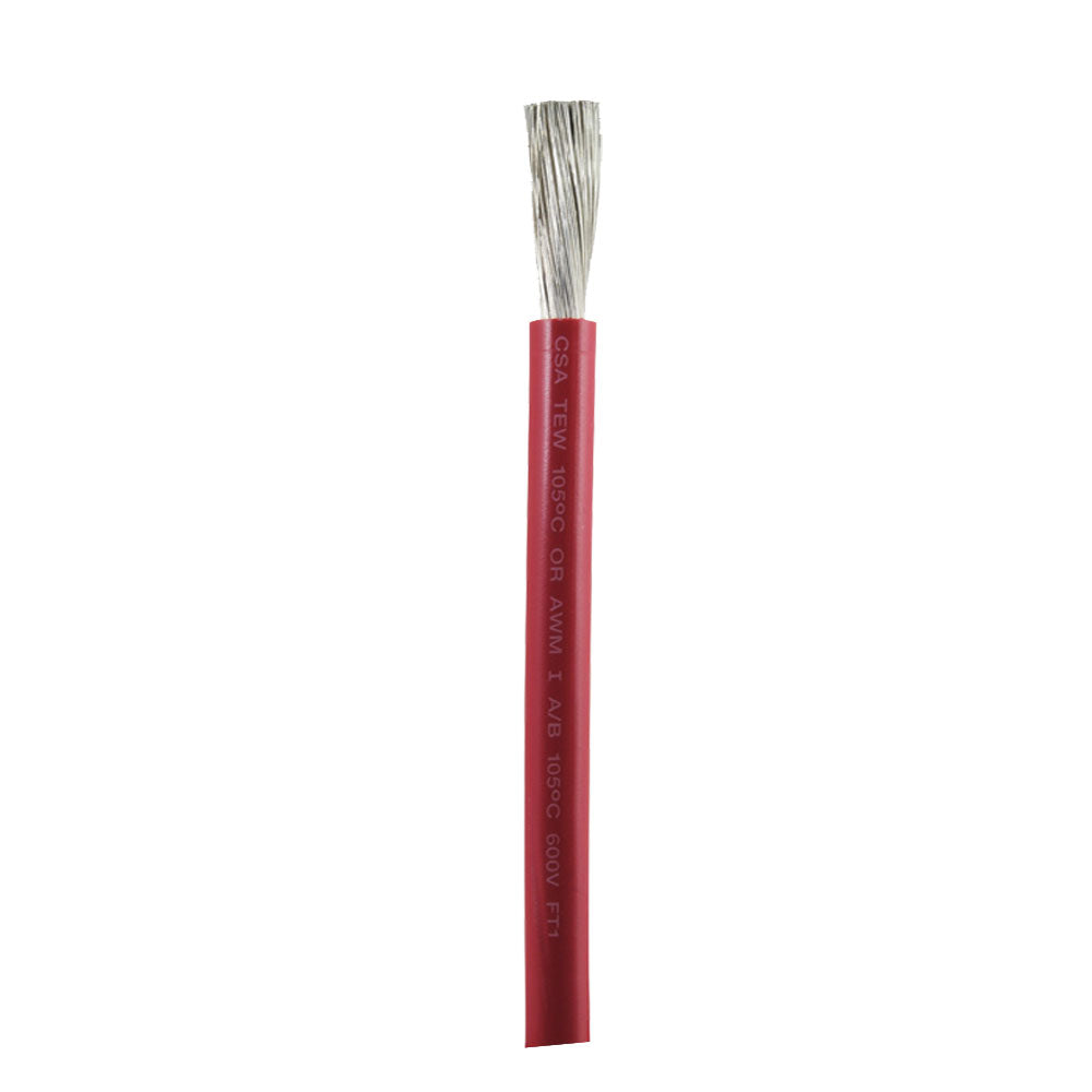 Ancor Red 1 AWG Battery Cable  Sold By The Foot 1155FT