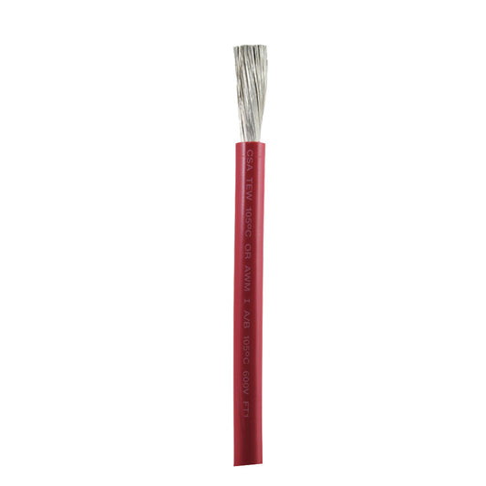 Ancor Red 1 AWG Battery Cable  Sold By The Foot 1155FT