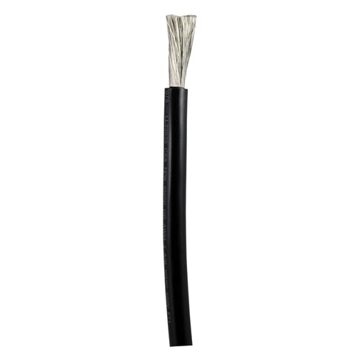 Ancor Black 6 AWG Battery Cable  Sold By The Foot 1120FT