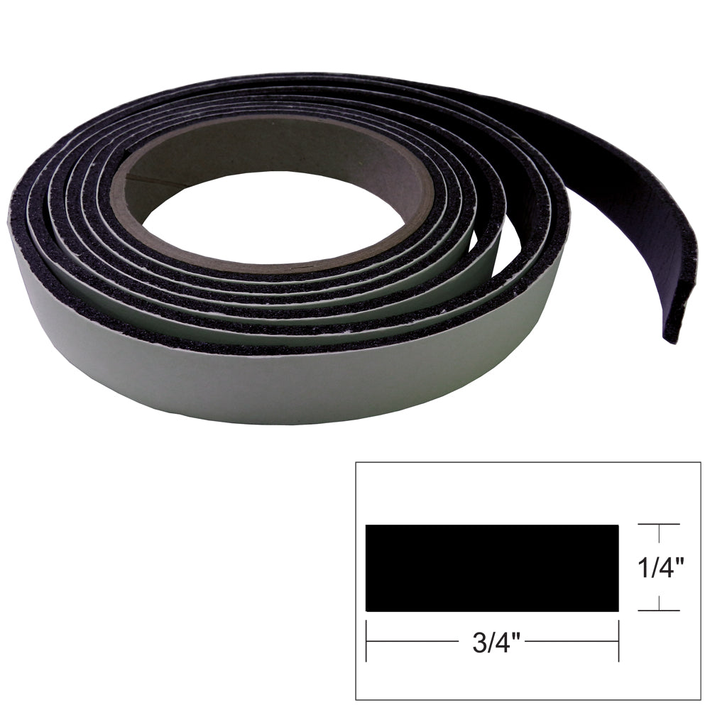 TACO Hatch Tape  8L x 14H x W  Black V300748B82