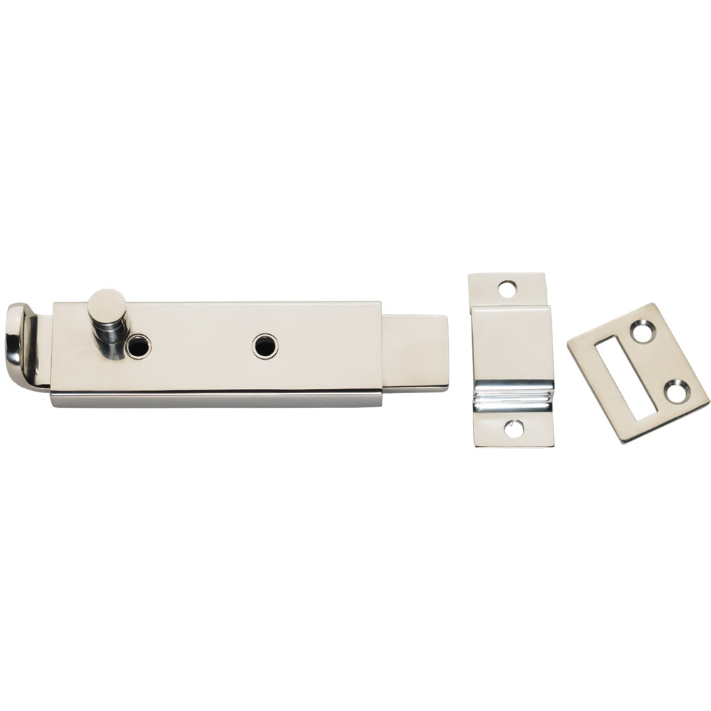 Whitecap Spring Loaded Slide BoltLatch  316 Stainless Steel  5516 S0588C