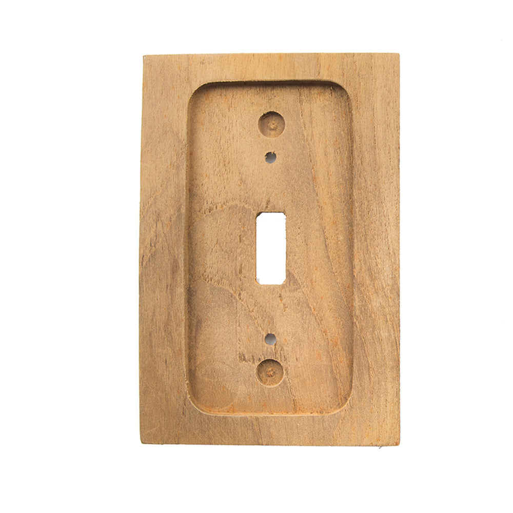 Whitecap Teak Switch CoverSwitch Plate 60172