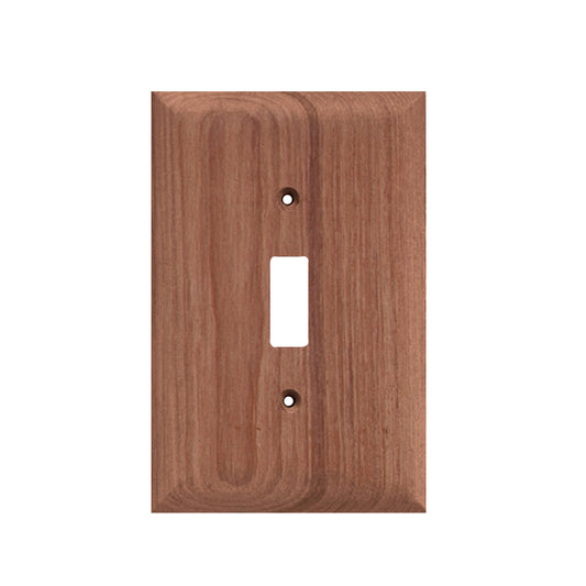 Whitecap Teak Switch CoverSwitch Plate 60172