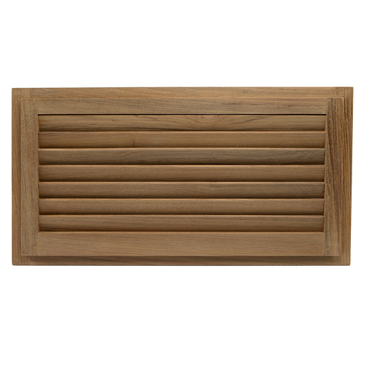 Whitecap Teak Louvered Insert  938 x 18 x 34 60716