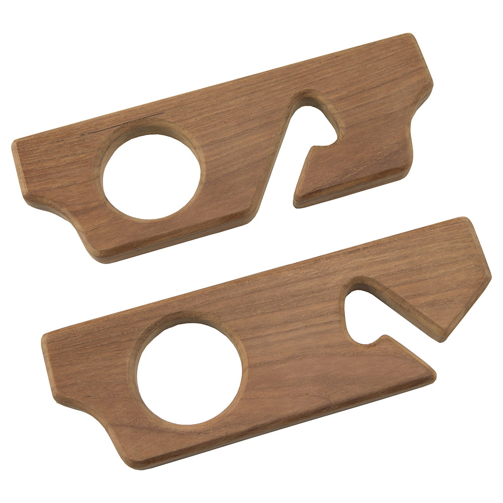 Whitecap Teak TwoRod Storage Rack  Pair 60610