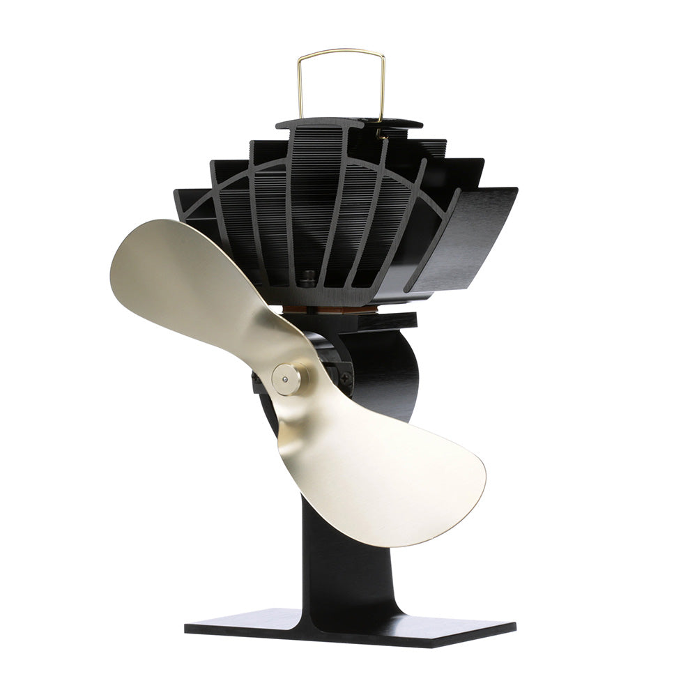 Caframo Ecofan UltrAir 810CA Heat Powered Stove Fan  Gold Blade 810CABBX