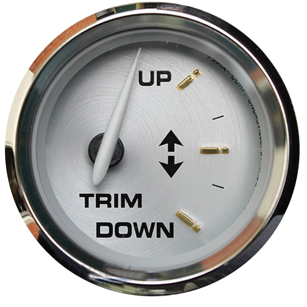 Faria Kronos 2 Trim Gauge Mercury  Mariner  Mercruiser  Volvo DP  Yamaha2001 and newer 19005