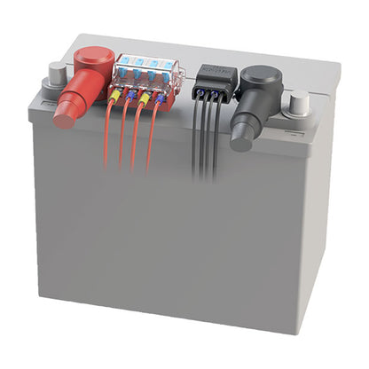 Blue Sea 5024 STBlade Battery Terminal Mount Fuse Block Kit 5024