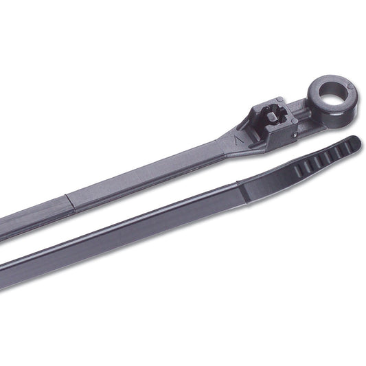 Ancor 14 UV Black Mounting Cable Zip Ties  25 Pack 199257