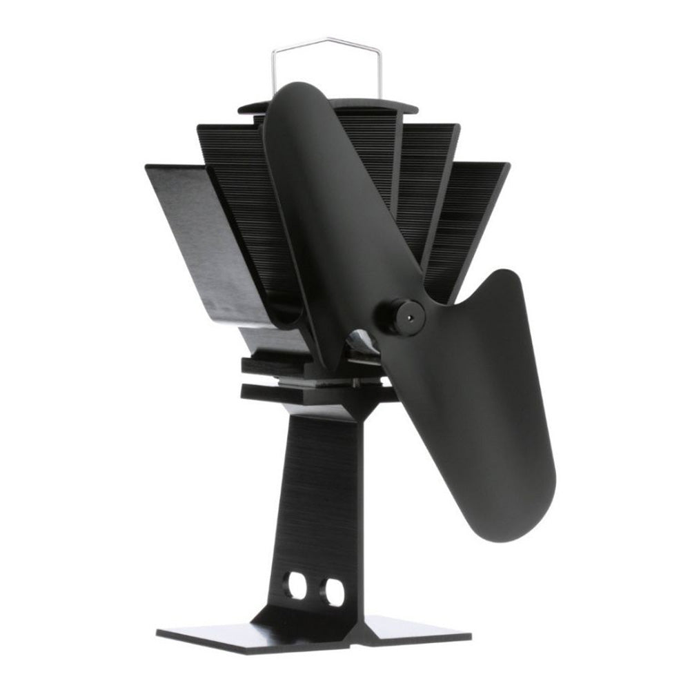 Caframo EcoFan Original Heat Powered Stove Fan  Black Blade 800CAXBX