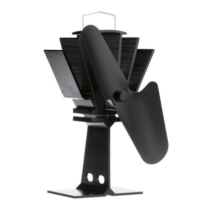 Caframo EcoFan Original Heat Powered Stove Fan  Black Blade 800CAXBX