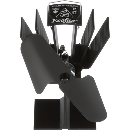 Caframo EcoFan Original Heat Powered Stove Fan  Black Blade 800CAXBX