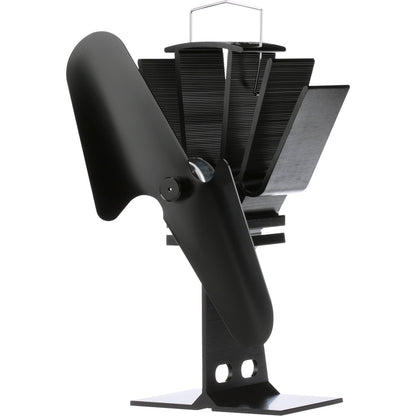 Caframo EcoFan Original Heat Powered Stove Fan  Black Blade 800CAXBX