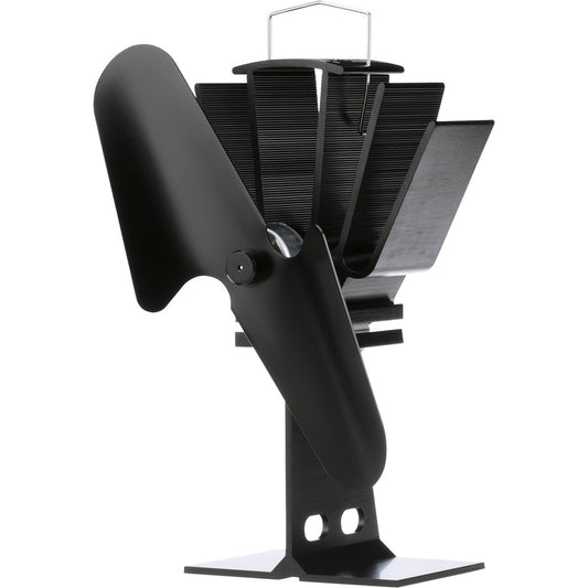 Caframo EcoFan Original Heat Powered Stove Fan  Black Blade 800CAXBX