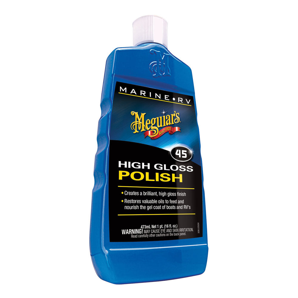 Meguiars 45 BoatRV Polish  Gloss Enhancer  16oz M4516