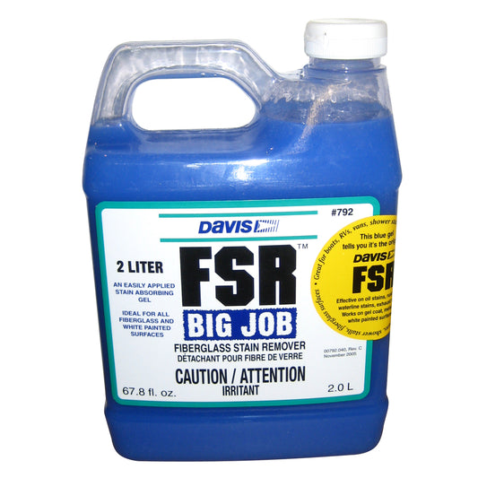 Davis FSR Big Job Fiberglass Stain Remover  2Liter 792