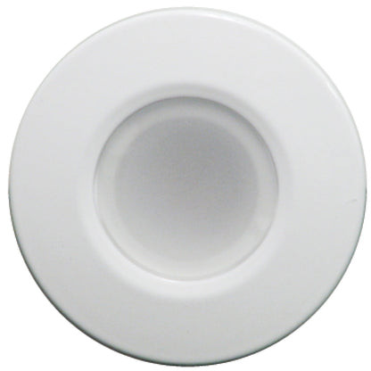 Lumitec Orbit Flush Mount Down Light Spectrum RGBW  White Housing 112527