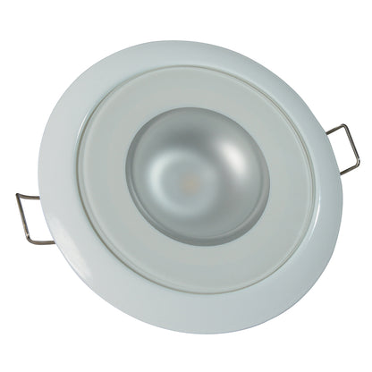 Lumitec Mirage Flush Mount Down Light Spectrum RGBW  White Housing 113127