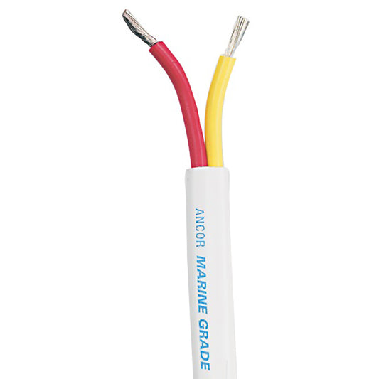 Ancor Safety Duplex Cable  142 AWG  RedYellow  Flat  250 124525