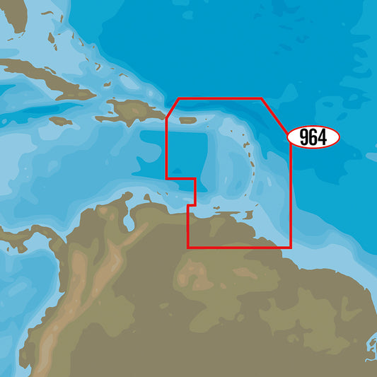 CMAP 4D NAD964  Puerto Rico to Rio Orinoco Local MNAD964MS