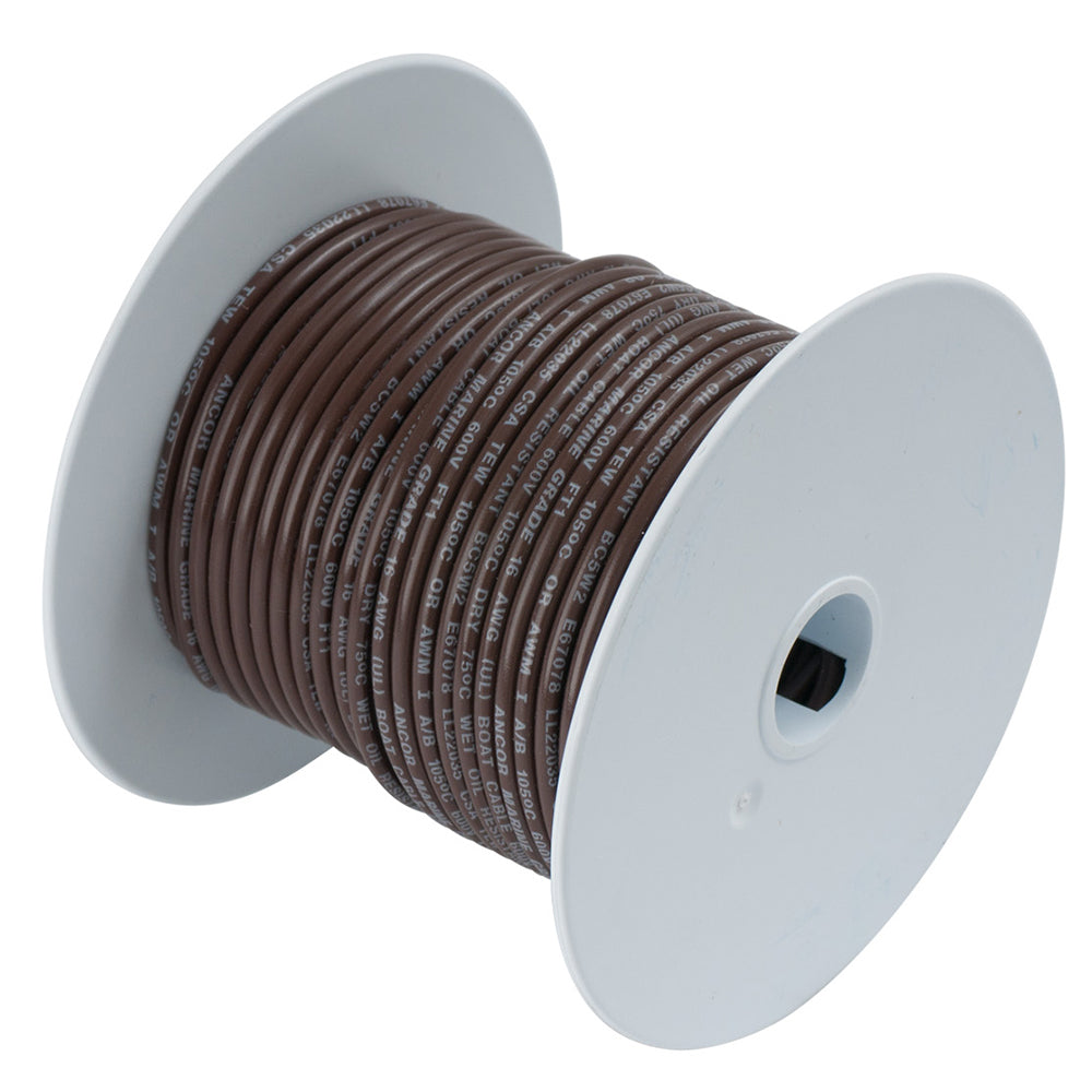 Ancor Brown 12 AWG Tinned Copper Wire  100 106210