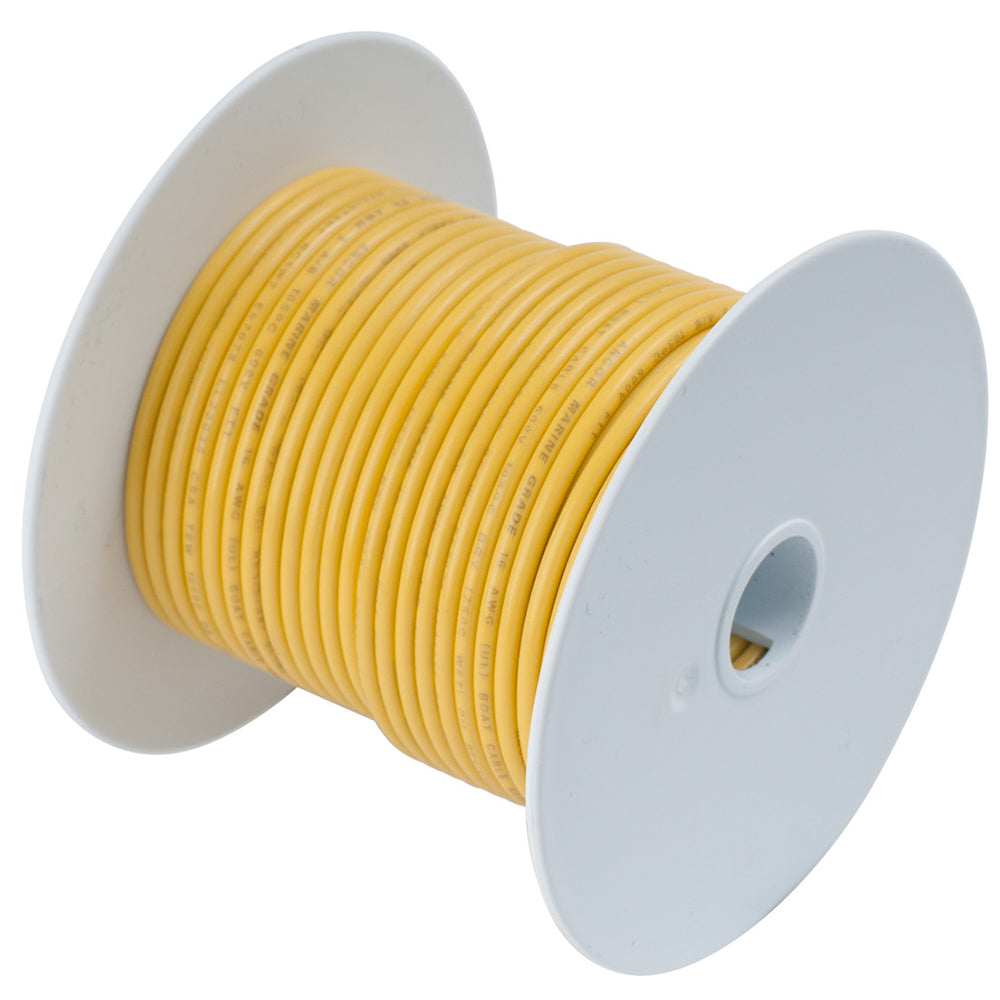Ancor Yellow 10 AWG Tinned Copper Wire  100 109010