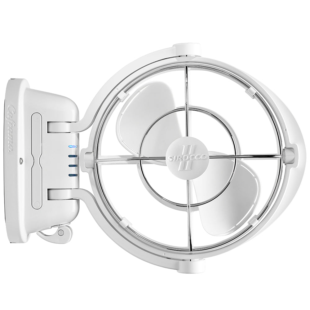 SEEKR by Caframo Sirocco II 3Speed 7 Gimbal Fan  White  1224V 7010CAWBX
