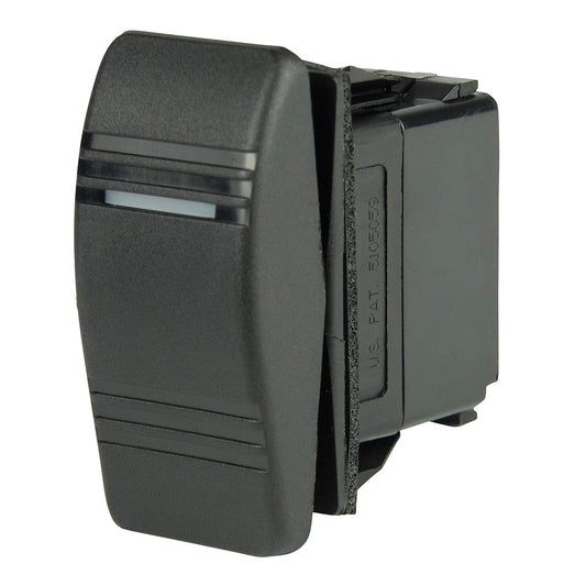 BEP SPDT Contura Switch  1Amber LED  ONOFFON 1001805