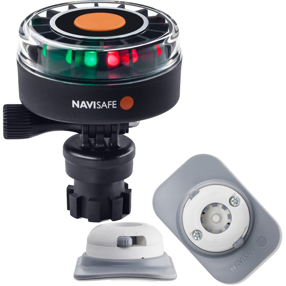 Navisafe Navilight 2NM Tricolor wNavimount Base  RIB Mount  White 340KIT4