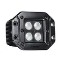HEISE Blackout LED Cube Light  Flush Mount  3 HEBFMCL2