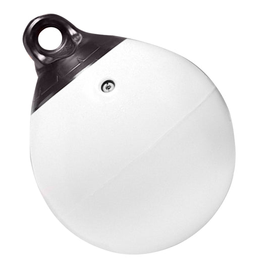 Taylor Made 18 Tuff End Inflatable Vinyl Buoy  White 1149