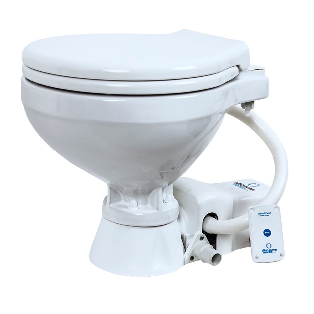 Albin Group Marine Toilet Standard Electric EVO Compact  12V 0702004