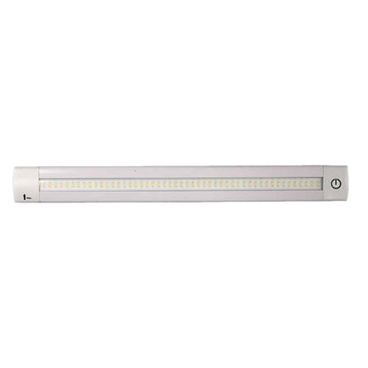 Lunasea Adjustable Linear LED Light wBuiltIn Dimmer  12 Length 12VDC Warm White w Switch LLB32KW0100