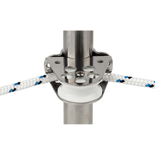 Schaefer ClampOn Furling Line Stanchion Lead Block  1 Ball Bearing 30034