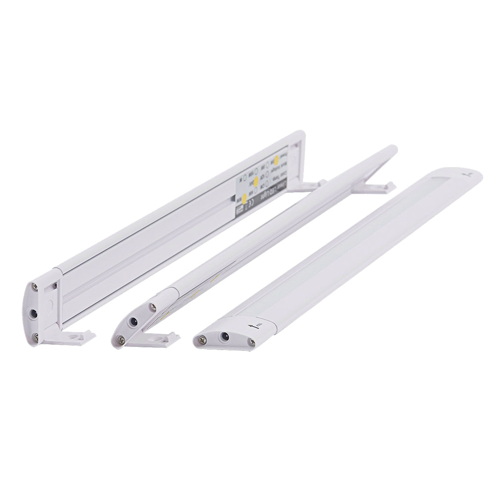 Lunasea 12 Adjustable Linear LED Light wBuiltIn Touch Dimmer Switch  Cool White LLB32KC0100