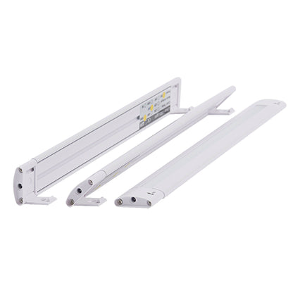Lunasea LED Light Bar  BuiltIn Dimmer Adjustable Linear Angle 12 Length 24VDC  Warm White LLB32KW1100