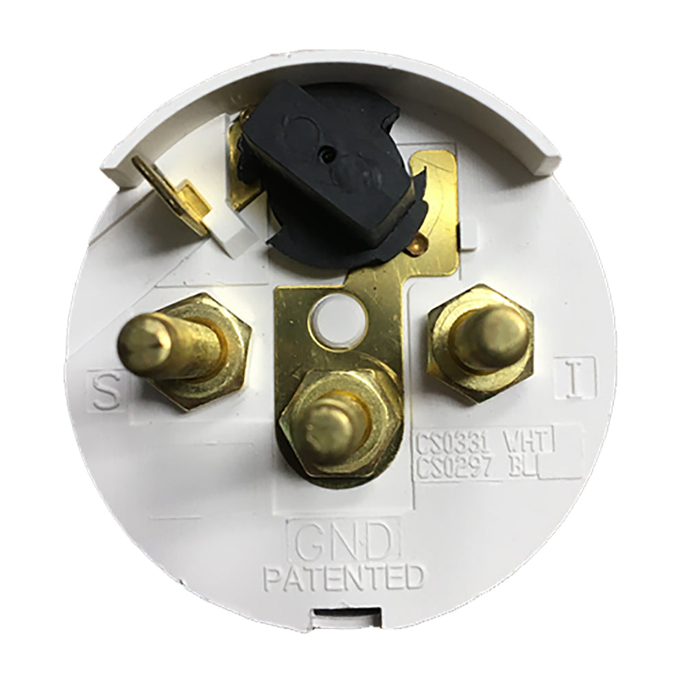 Faria Chesapeake White SS 2 Cylinder Head Temperature Gauge 60220F 13806