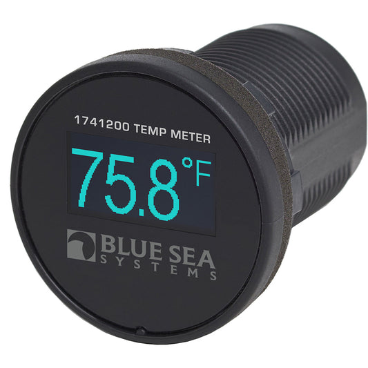 Blue Sea 1741200 Mini OLED Temperature Monitor  Blue 1741200