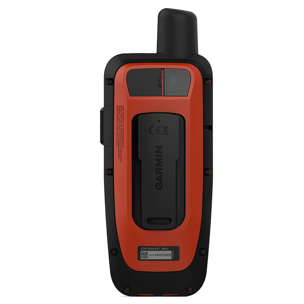 Garmin GPSMAP 86i Handheld GPS winReach  Worldwide Basemap 0100223600