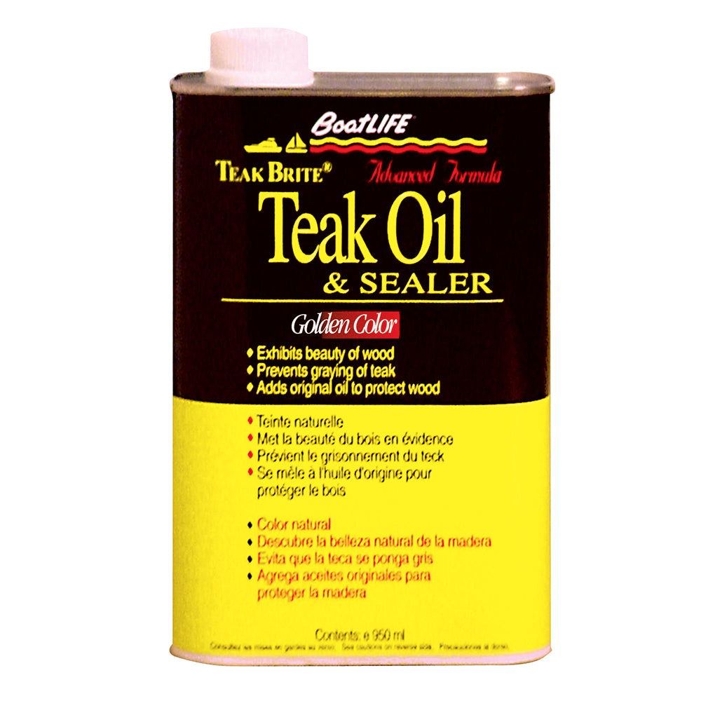 BoatLIFE Teak Brite Advanced Formula Teak Oil  32oz 1188